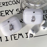 ファットキャットAirPodsケース / Fat cat AirPod case_Matt