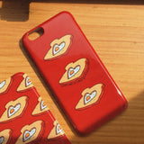 サニーサイドアップトースト iPhoneケース/SunnySideUp Toast (iPhone) Glossy Hard Case