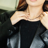  ROMANTIC NECKLACE BLACK
