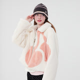 ビッグチェリーボアファージャンパー／BIG CHERRY BOA FUR JUMPER [IVORY]