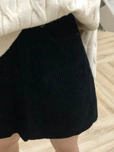 Karena corduroy skirt (XL size)
