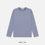 Perfect Semi Overfit Cotton Long Sleeve T Shirt (10color)