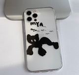 マイブラックフォーンケース / My black phone case