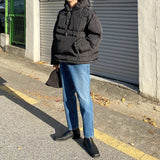 スリムフィットカプリジーンズ