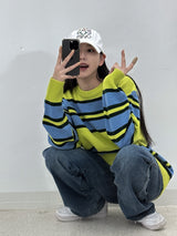PAC オディボーダーニット / PAC Odi Border Knit (3color)