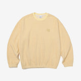 フラッフィースウェットシャツ/FLUFFY SWEATSHIRT_YELLOW
