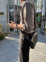 ディープデイリーセミフィットスラックス/Deep Daily Slim Fit Slacks (4 colors)
