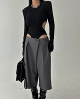 Bermuda Pintuck Slacks Shorts