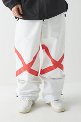 ニューポットリフレクティブトラックパンツ / BSR2223FWPT028 NEW POT-X REFLECTIVE TRACK PANTS WHITE