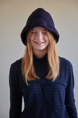 페어리 햇(딥 네이비) / Fairy hat(deep navy) (6656030638198)