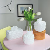 Bubble tissue case (원형)