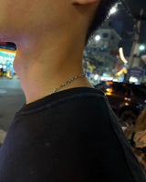 Simple thin two shape chain