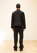 ストレインメッシュアップジップアップパンツ/STRAIN MESHUP ZIP PANTS