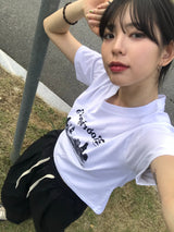 Windy city crop T