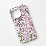 ピンクデルフィニウム iPhoneケース/Pink Delphinium (iPhone) Matt Hard Case