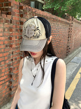 ジャッキーアイレットスナップボタンクロップドスリーブレス/Jakey Eyelet Snap Button Cropped Sleeveless