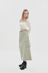 ポケットロングスカート / POCKET LONG SKIRT