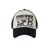 Bロゴボールキャップ / b logo ball cap [black]