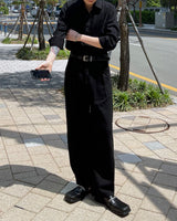 ルブラン２タックデニムセット / LE Blanc Linen Two-Tuck Denim (Set - Up / 1 color)