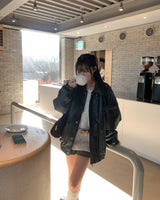 Low wool shorts