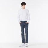 Signature Stud Slim Crop Fit Denim Pants Indigo