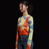 モルヒネ ウォーマー グラフィック クロップ Tシャツ / MORPHINE WARMER GRAPHIC CROP T