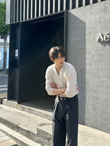 ロアサマーツータックワイドスラックス / Roa Summer Two-Tuck Wide Slacks (4 colors)
