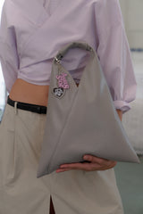 CRACKER TOTE GREY (+KEY RING)