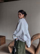 （UNISEX）ウェイビーヘビースウェットシャツ