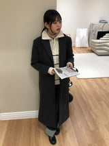 セラックジップアップニット