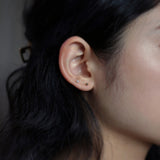 14Kゴールドボール3MMピアス/14K GOLD BALL 3MM EARRING_2COLOR (14k gold clutch)