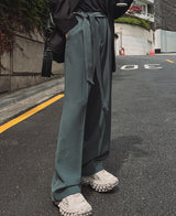 ベルテッドロクワイドスラックス (4 color)