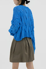 プレッツェルカーリーニット / Pretzel Curly Knit (4color)