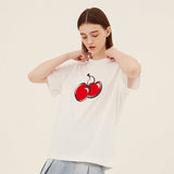 ビッグチェリー半袖Tシャツ／BIG CHERRY T-SHIRT JS