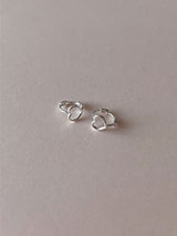 [92.5silver] ラインハートワンタッチピアス