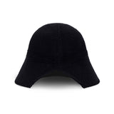 VZ stud logo summer knit bonnet hat Black