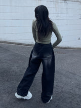 ボタンスリットスリムフーディー / Button Slit Slim Hoodie