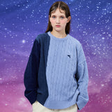 ドルフィングラデーションケーブルニット / Dolphin gradation cable knit