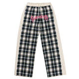 チェックポイントワイドジャガーパンツ / CHECK POINT WIDE JOGGER PANTS