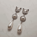 メルビーザキャットシリーズ - ザエレガンスピアス / Melbie The Cat Series - The Elegance Piercing (Silver ver.)