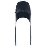 EAR FLAP BALL CAP BLACK / COTTON FLAP