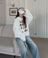 チェアフーディー/Chair Hooded T-shirt (2color)