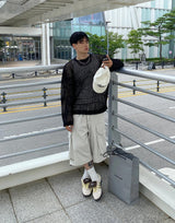 カーゴバルーンワイドコットンショーツ