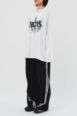 Fear Print Longsleeve (2color)
