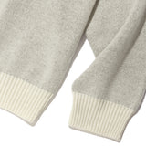 BASIC LOGO KNIT SWEATER