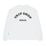 ブラックマックボ長袖Tシャツ (T21112S) - WHITE
