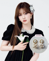 パールブーケピアス - アンティーク ver. / Pearl Bouquet Piercing - Antique ver. (Kep1er Chaehyun Earrings)