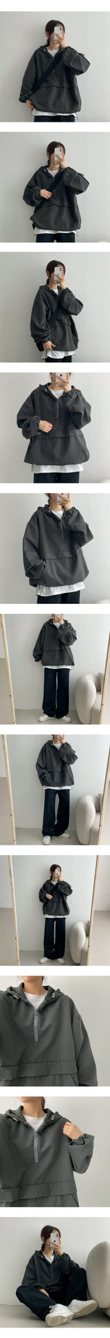 ボアウォッシングブラックブルーデニムパンツ / Boer Washing Black Blue Denim Pants
