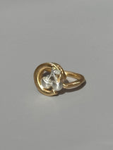 CHERISH RING GOLD(silver+16K gold plated)