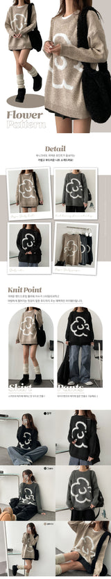 Cute cloud knitwear